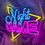 Enseigne néon LED USB 5 V Night Game