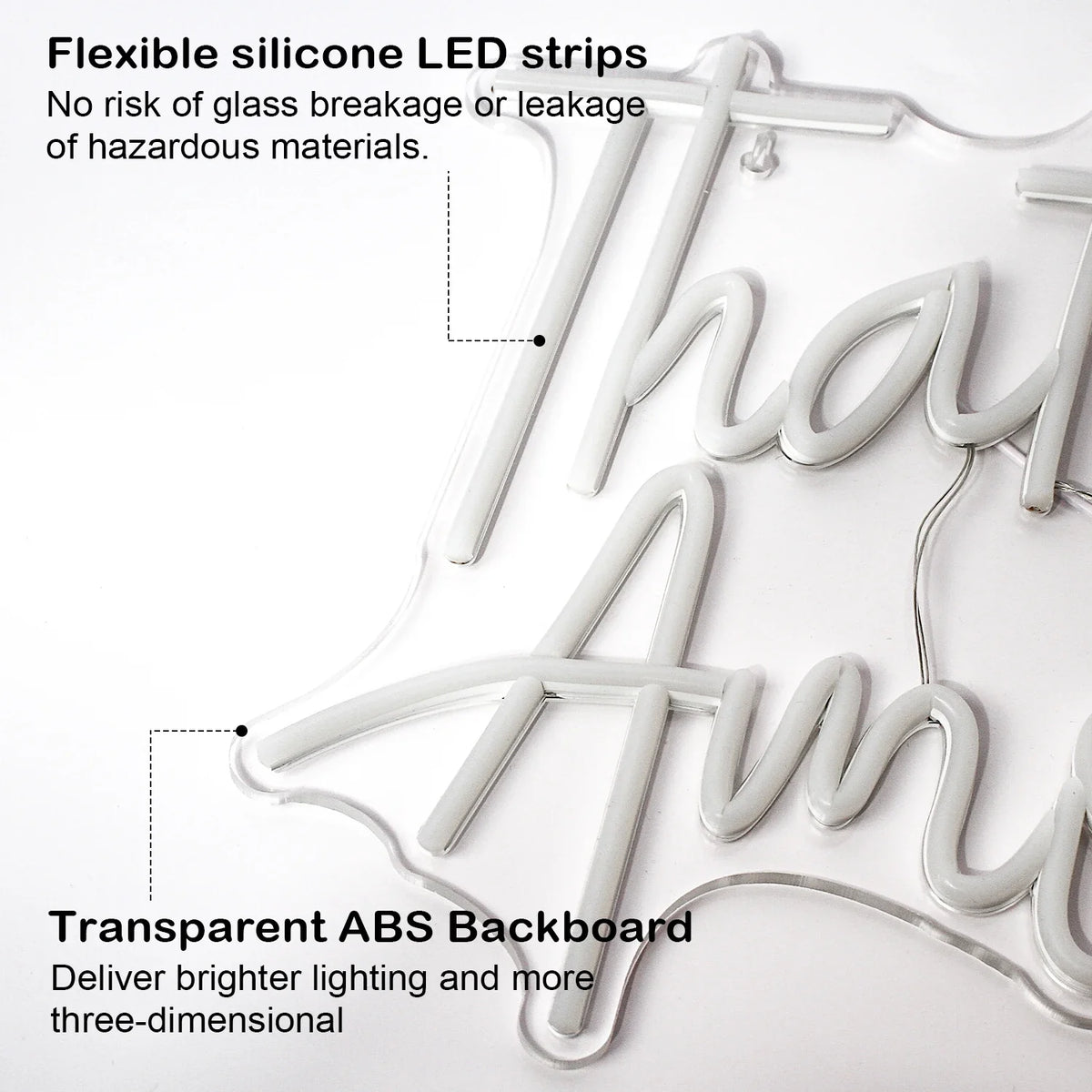 Enseigne néon LED USB 5 V That's Amore