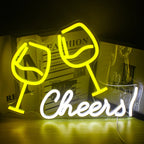 Enseigne néon LED USB 5 V Cheers Bar