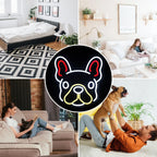 Cute Dog 5V USB LED neon sign