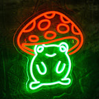 Cute Anime Frog 5V USB LED neon sign