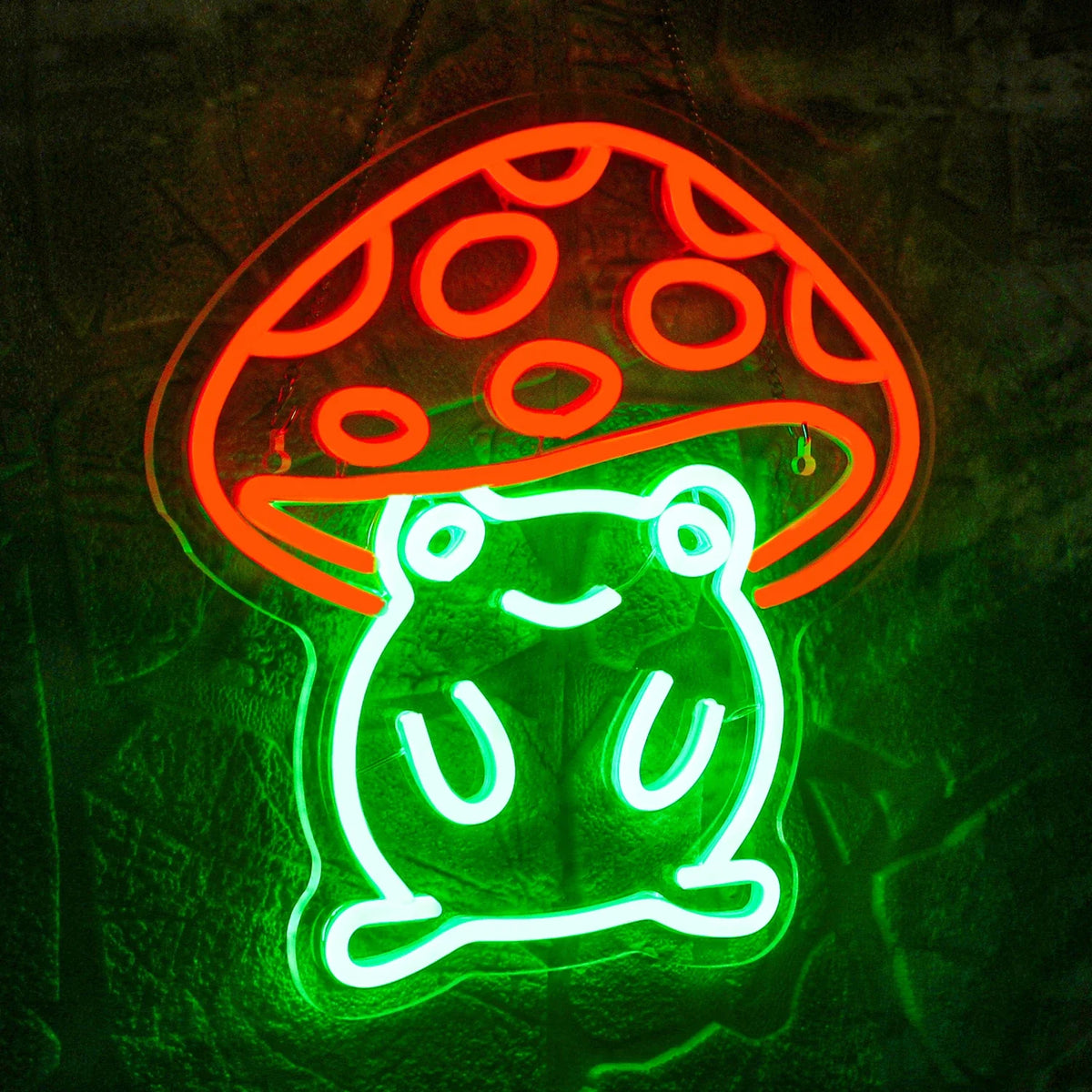 Cute Anime Frog 5V USB LED neon sign