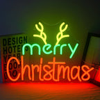 Merry Christmas 5V USB LED neon sign – 42x29cm
