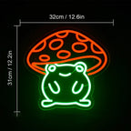 Cute Anime Frog 5V USB LED neon sign