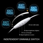 Enseigne néon LED USB 5 V Beauty Paradise