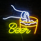 Beer Bar 5V USB LED neon sign – 39.8x32.8cm