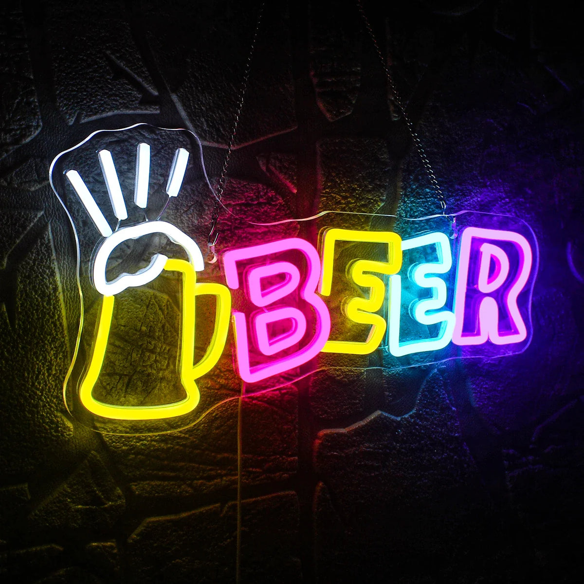 Beer 5V USB LED neon sign