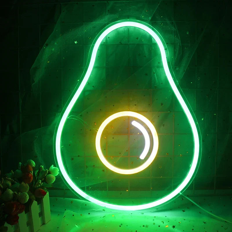 Avocado 5V USB LED neon sign – avocado