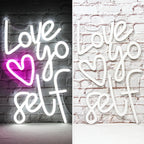 Love Yo Self 5V USB LED neon sign