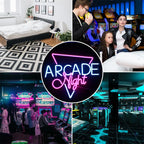 Enseigne néon LED USB 5 V Arcade Night