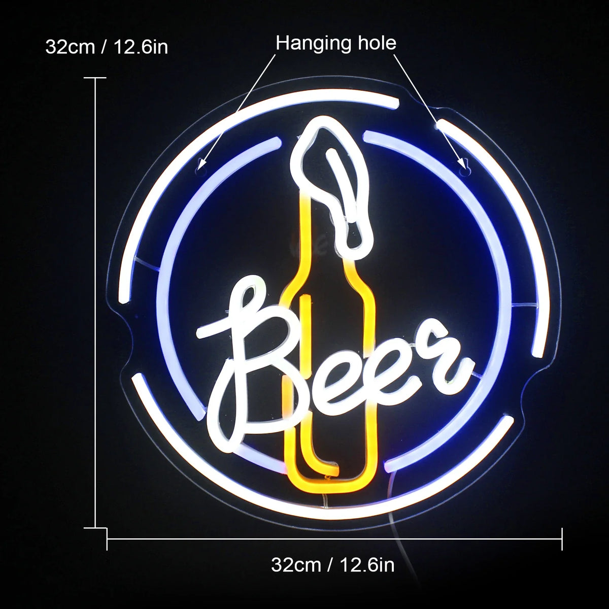 Enseigne néon LED USB 5 V Bar Beer