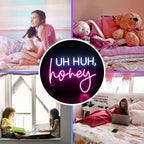 Uh Huh, Honey 5V USB LED neon sign