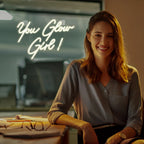 Enseigne néon LED USB 5 V You Glow Girl