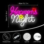 Heavens Night 5V USB LED neon sign