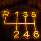 Car Gearbox 5V USB LED neon sign