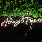 Always Forever 5V USB LED neon sign