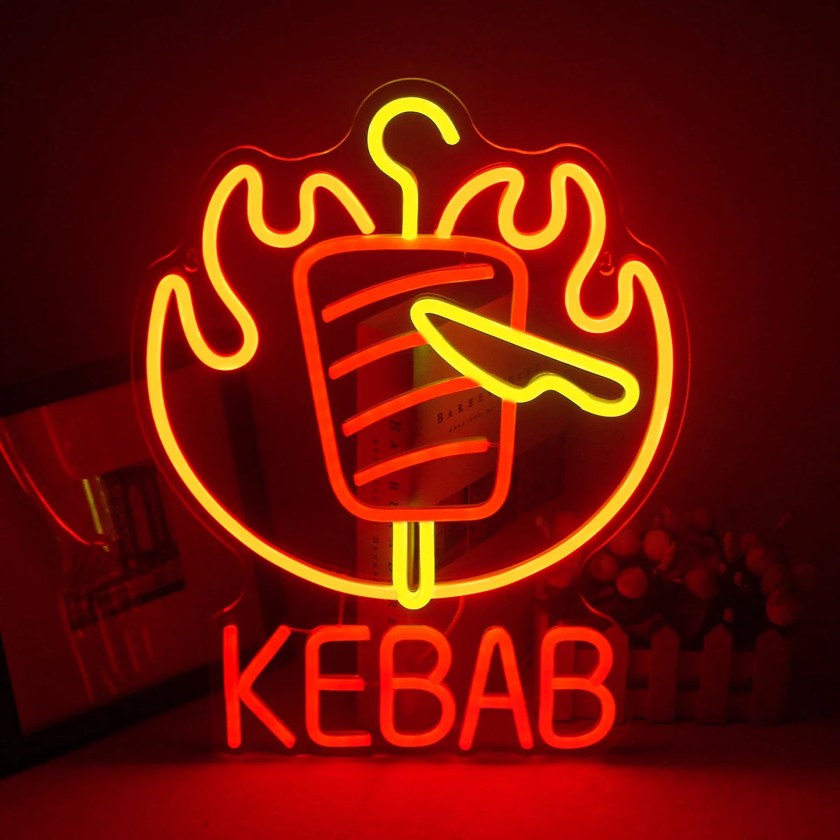 Kebab 5V USB LED neon sign