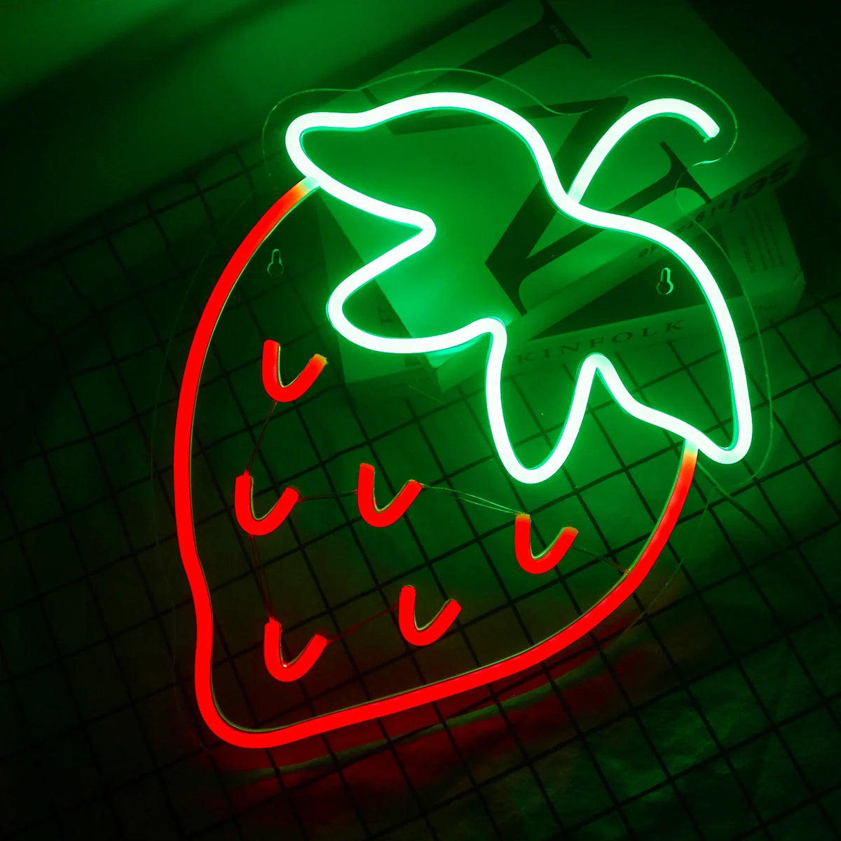 Enseigne néon LED USB 5 V Fraise