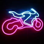 Motorcycle 5V USB LED neon sign
