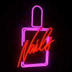 Nails 5V USB LED neon sign
