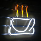 Enseigne néon LED USB 5 V Coffee multicolore