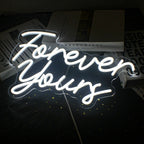 Forever Yours 5V USB LED neon sign
