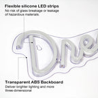 Enseigne néon LED USB 5 V Dream Big