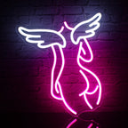 Angel 5V USB LED neon sign – Pink White