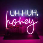 Uh Huh, Honey 5V USB LED neon sign