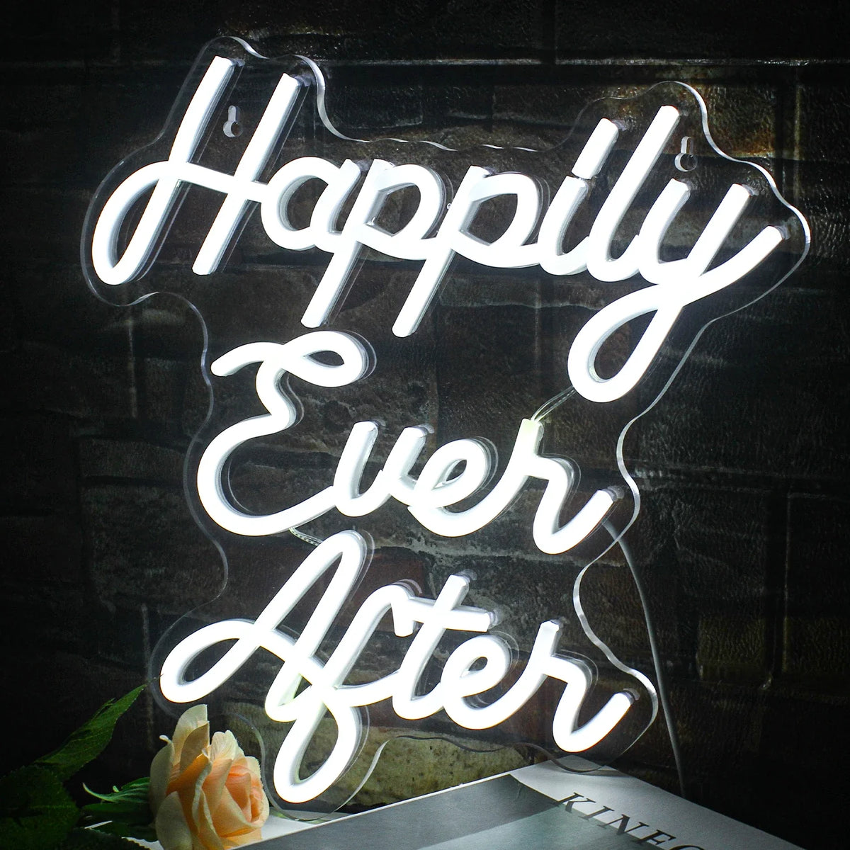 Happily Ever After 5V USB LED neon sign