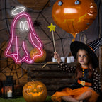 Ghost 5V USB LED neon sign