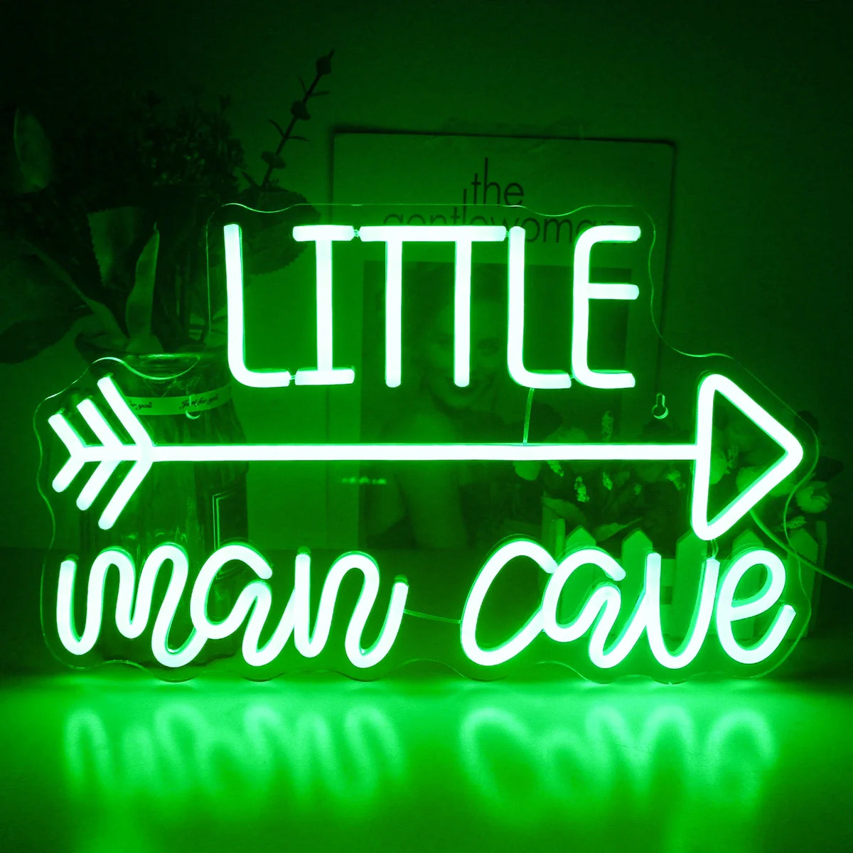 Little Man Cave 5V USB LED neon sign