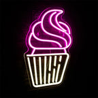 Cupcake 5V USB LED neon sign