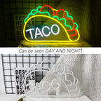 Taco 5V USB LED neon sign