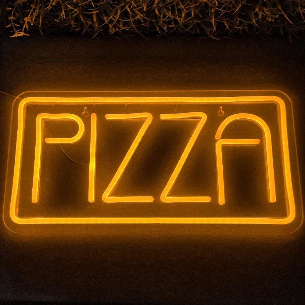 Enseigne néon LED USB 5 V PIZZA