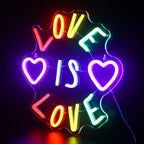 Love Is Love 5V USB LED neon sign