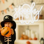 Spooky 5V USB LED neon sign – 40X30cm White
