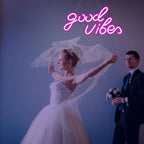 Good Vibes 5V USB LED neon sign