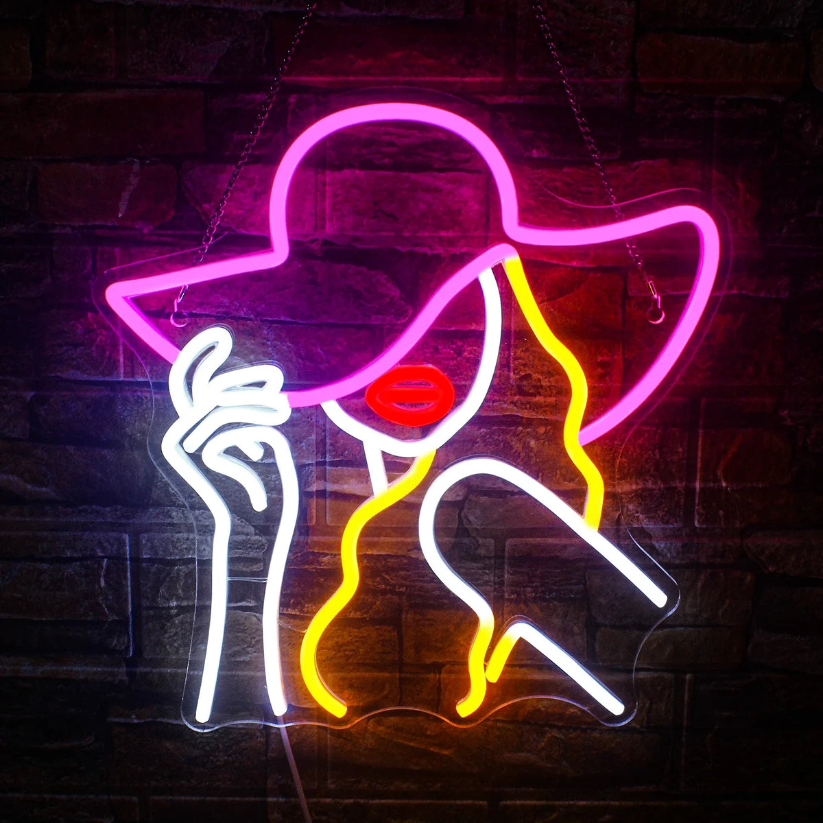Cowboy Hat 5V USB LED neon sign – 32.8X34.6cm