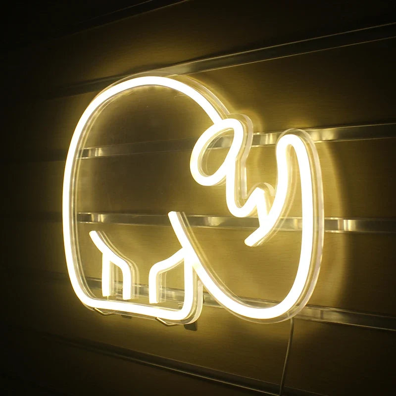 Rhino 5V USB LED neon sign