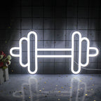 Enseigne néon LED USB 5 V Haltère