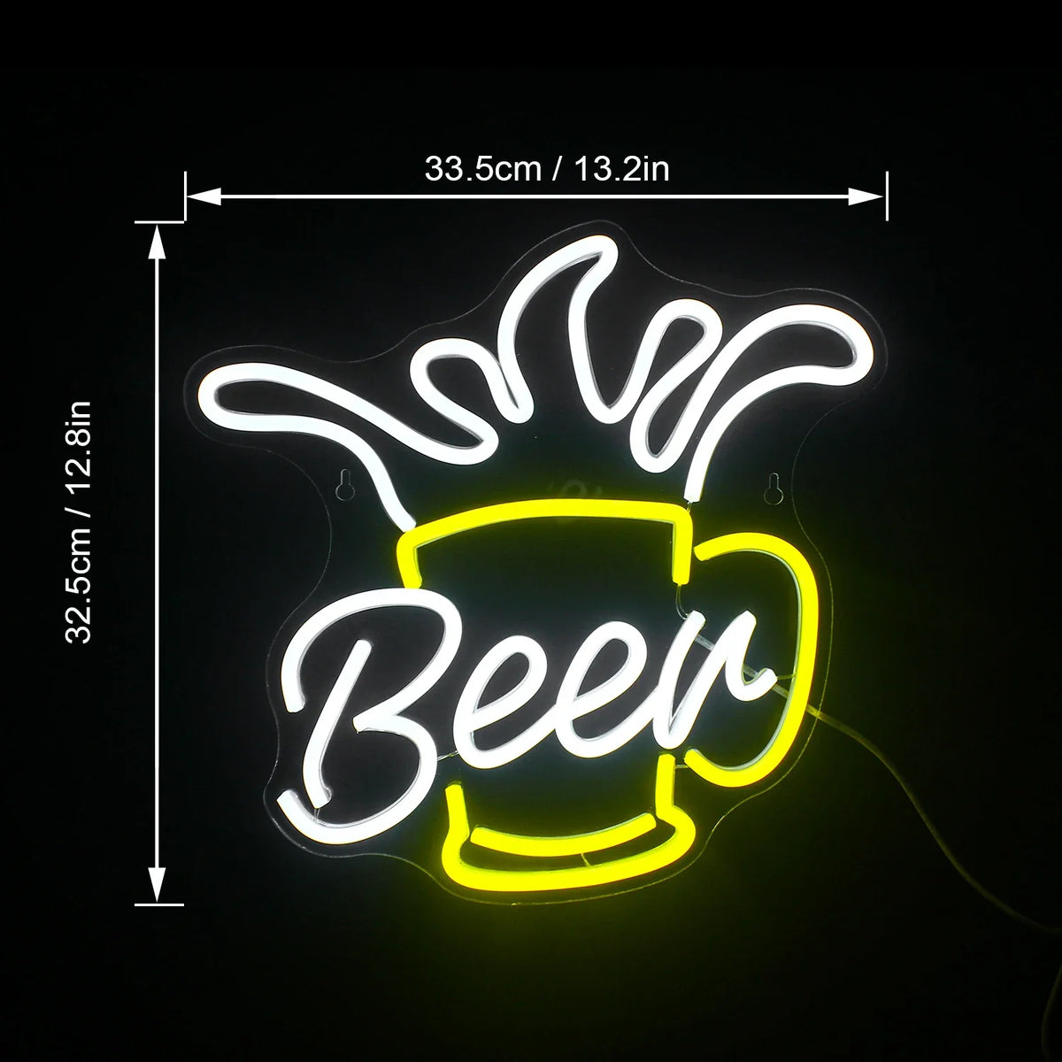 Beer 5V USB LED neon sign