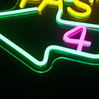20 past 4 5V USB LED neon sign