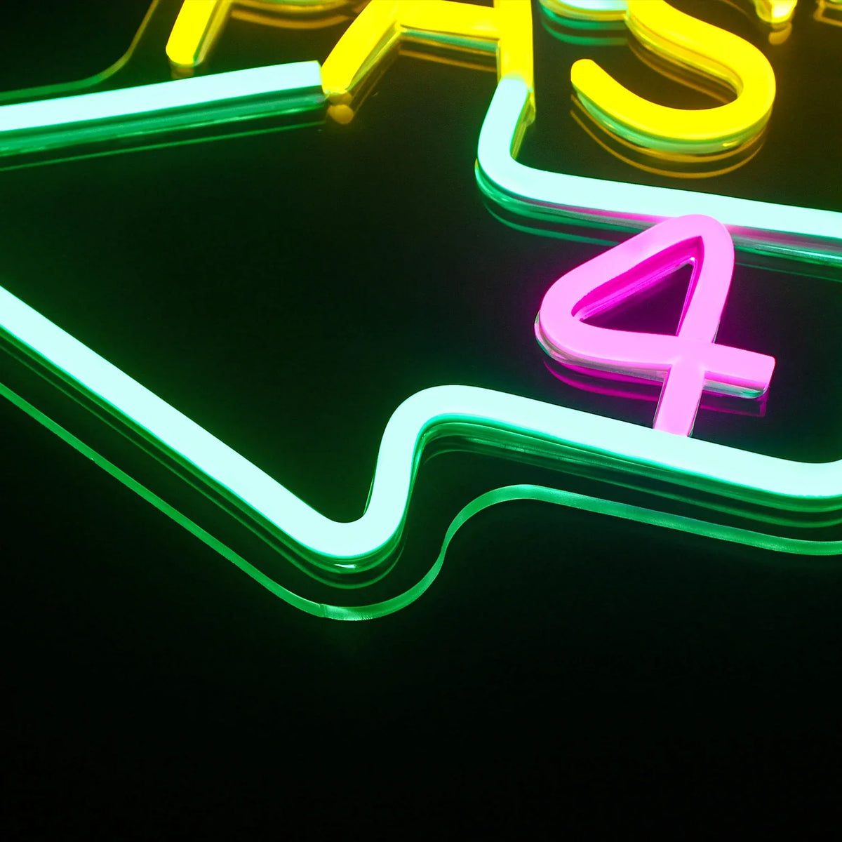 20 past 4 5V USB LED neon sign