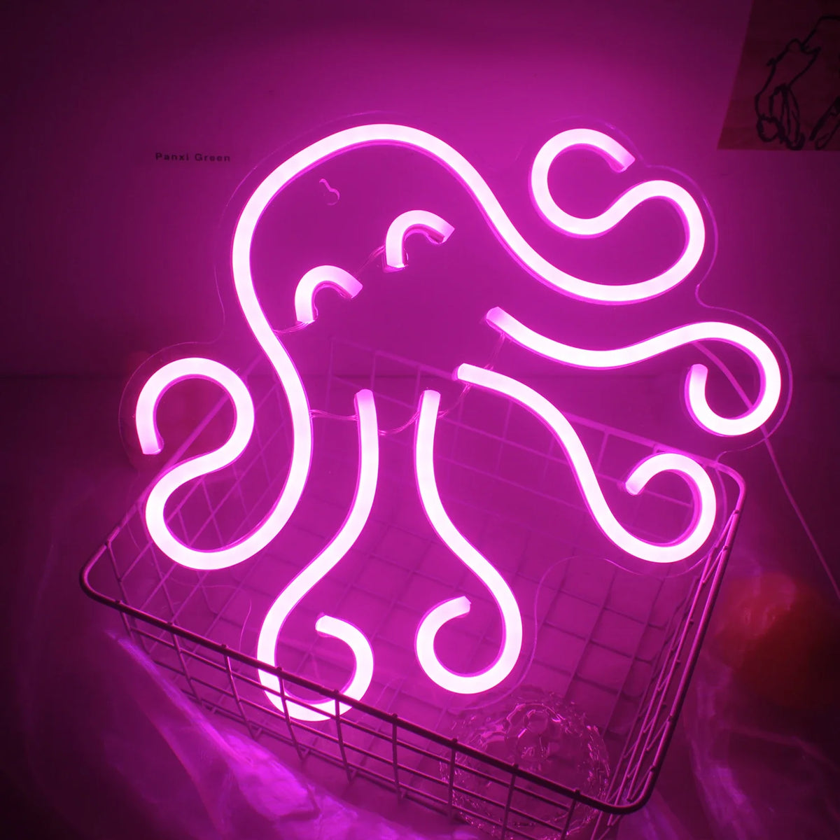 Octopus 5V USB LED neon sign