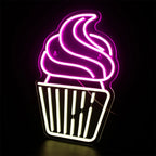 Cupcake 5V USB LED neon sign
