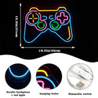 Enseigne néon LED USB 5 V Motif de jeu vidéo