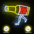 Enseigne néon LED USB 5 V Bière