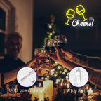 Enseigne néon LED USB 5 V Cheers Bar