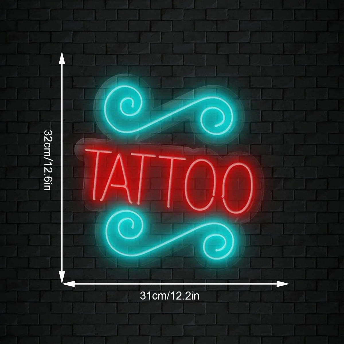 TATTOO 5V USB LED neon sign
